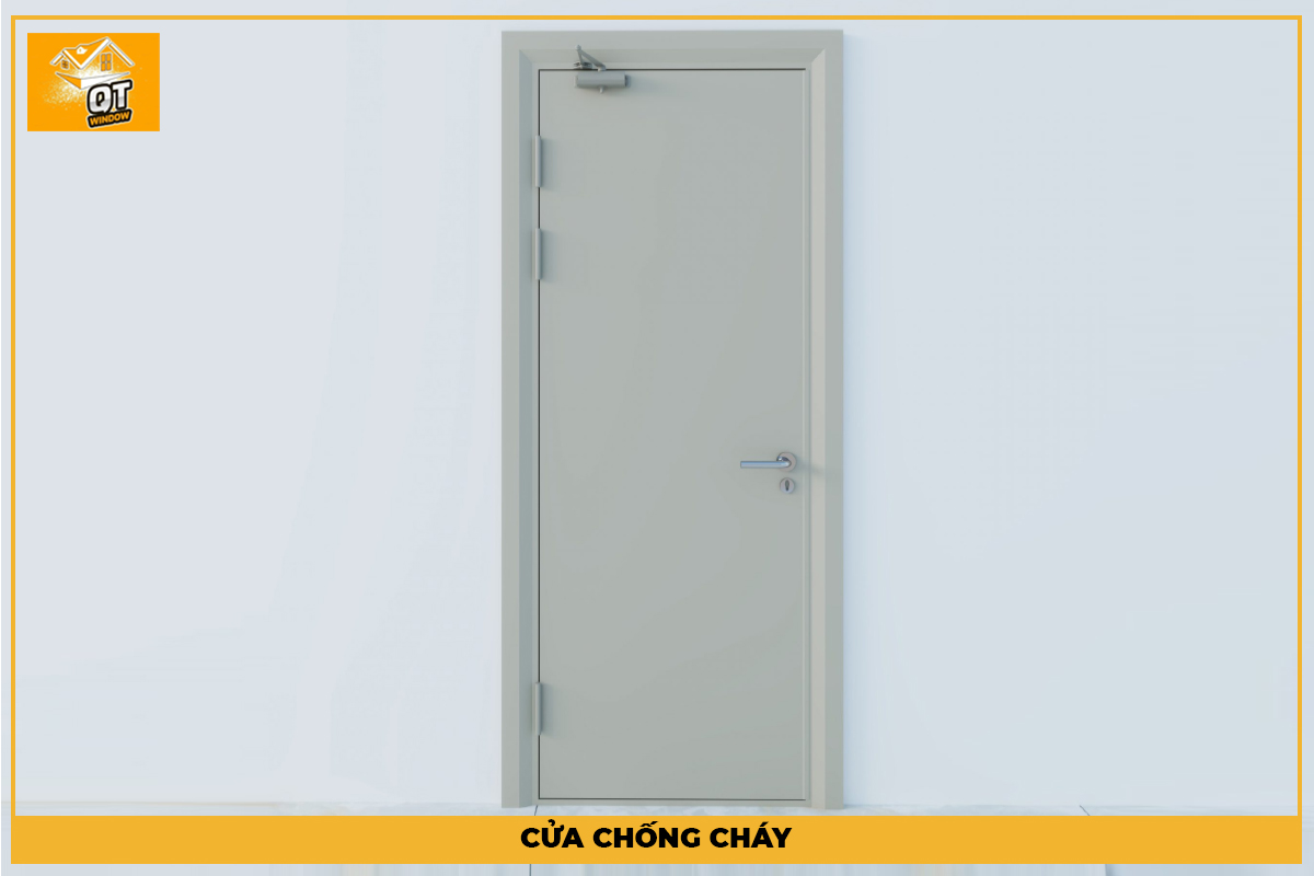 thi công cửa chống cháy